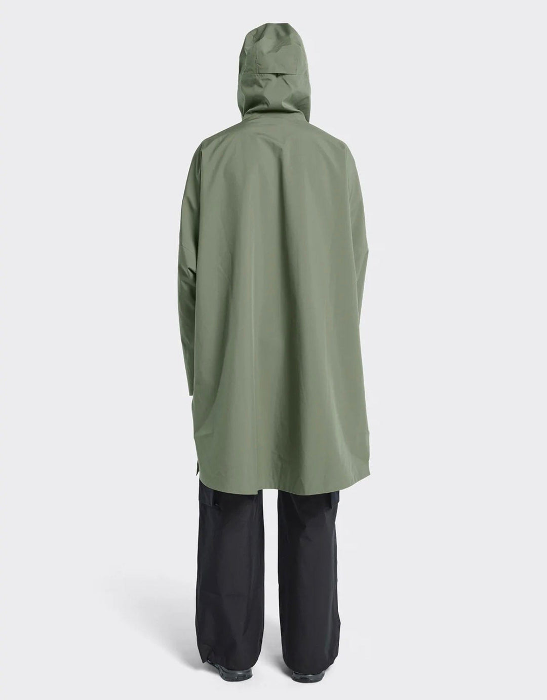 Blæst KLÆR AALESUND Poncho Dusty Green