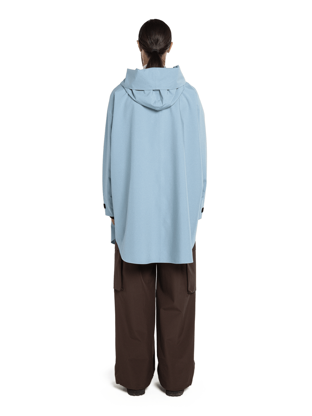 Blæst KLÆR Bergen Poncho AIRY BLUE