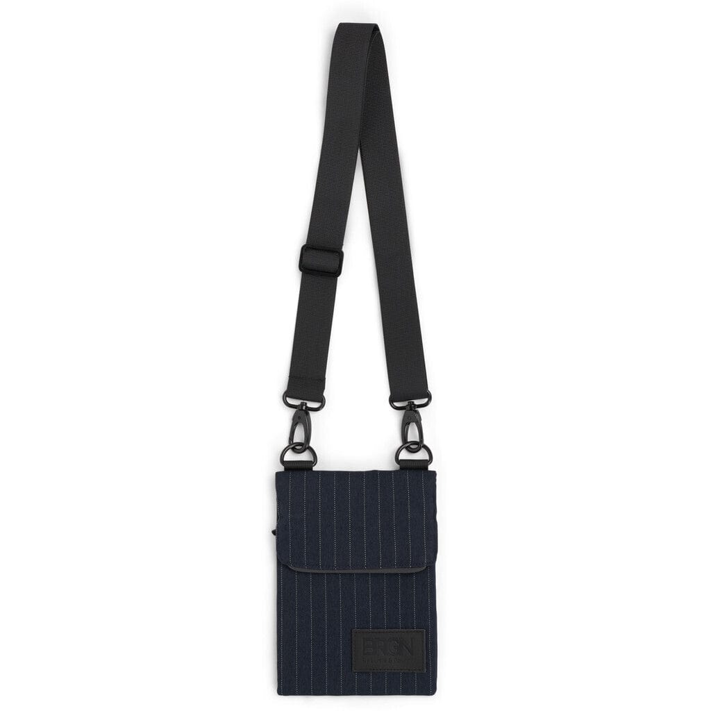 BRGN TILBEHØR Messenger Purse NavyStripe