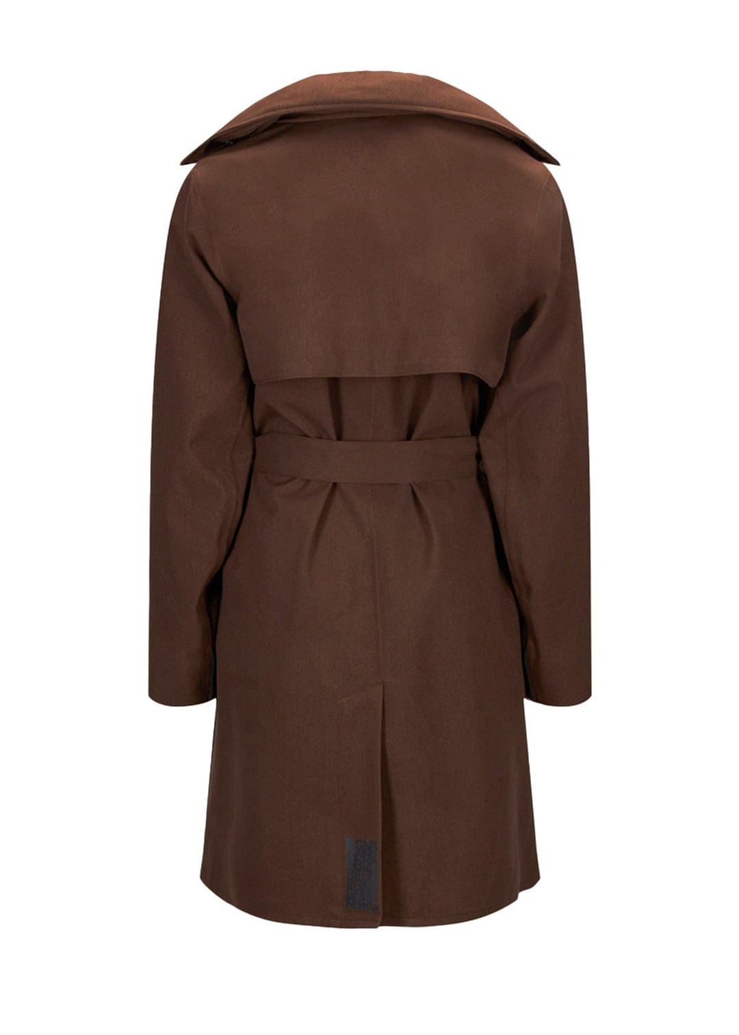 BRGN KLÆR S YR Coat Chocolate Brown