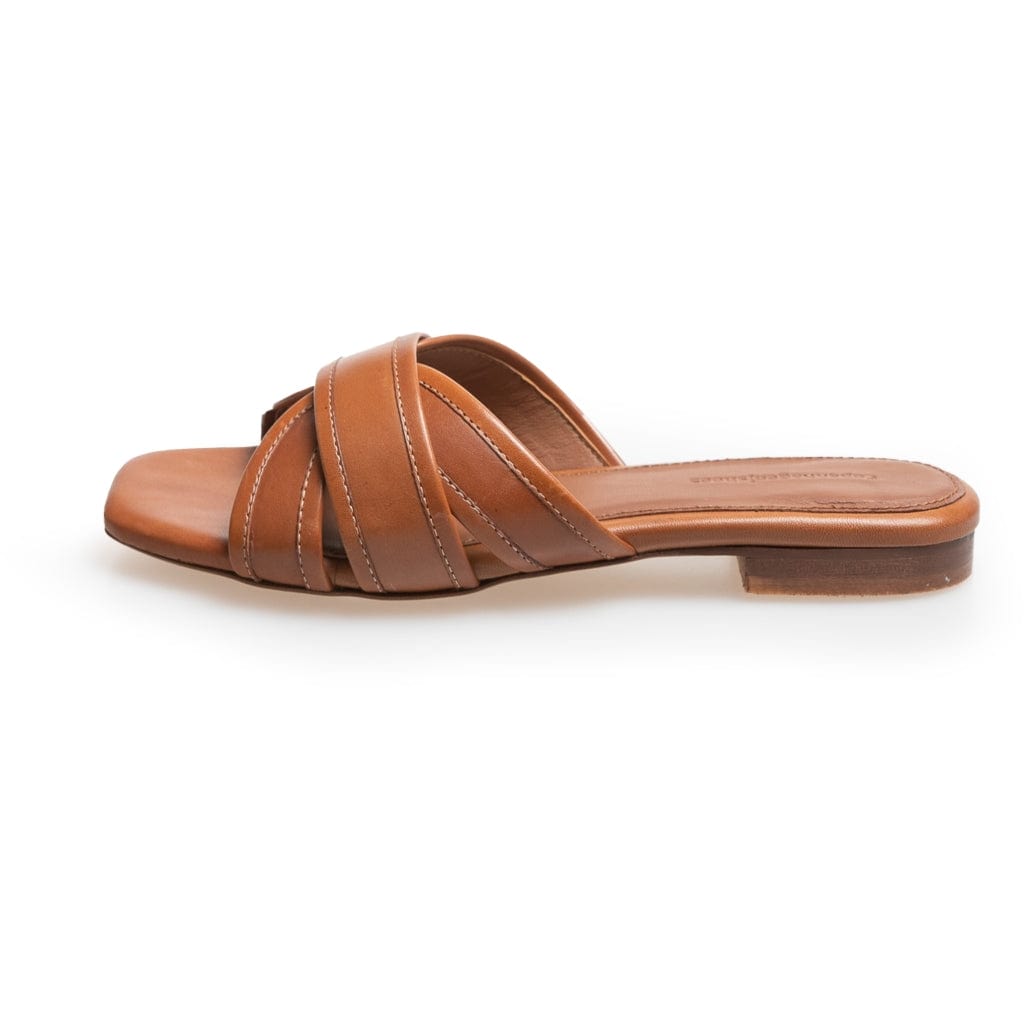 Copenhagen Shoes SKO Smile And Dance Sandal Cognac