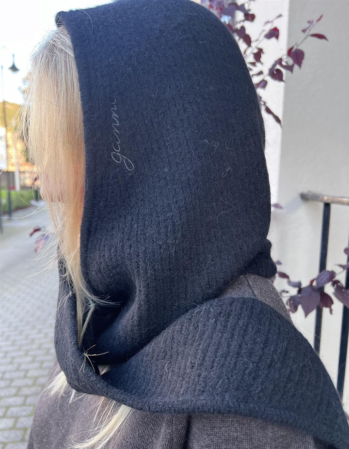 GANNI TILBEHØR Balaclava Sort