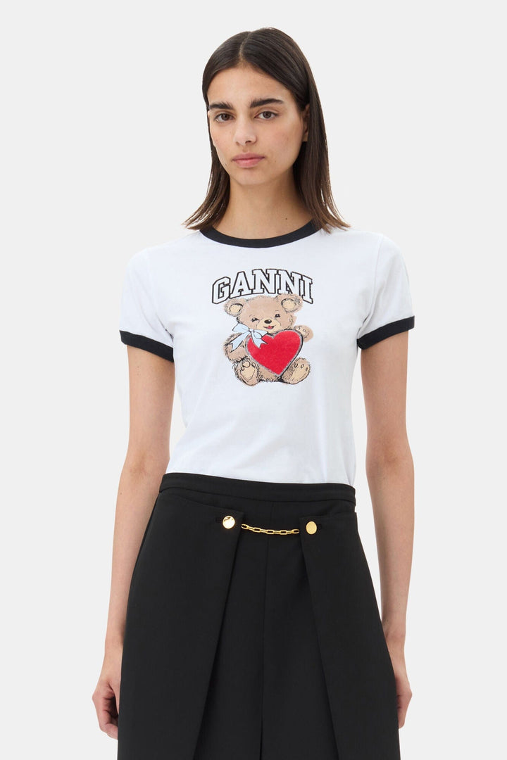 GANNI KLÆR Bear Small T-shirt