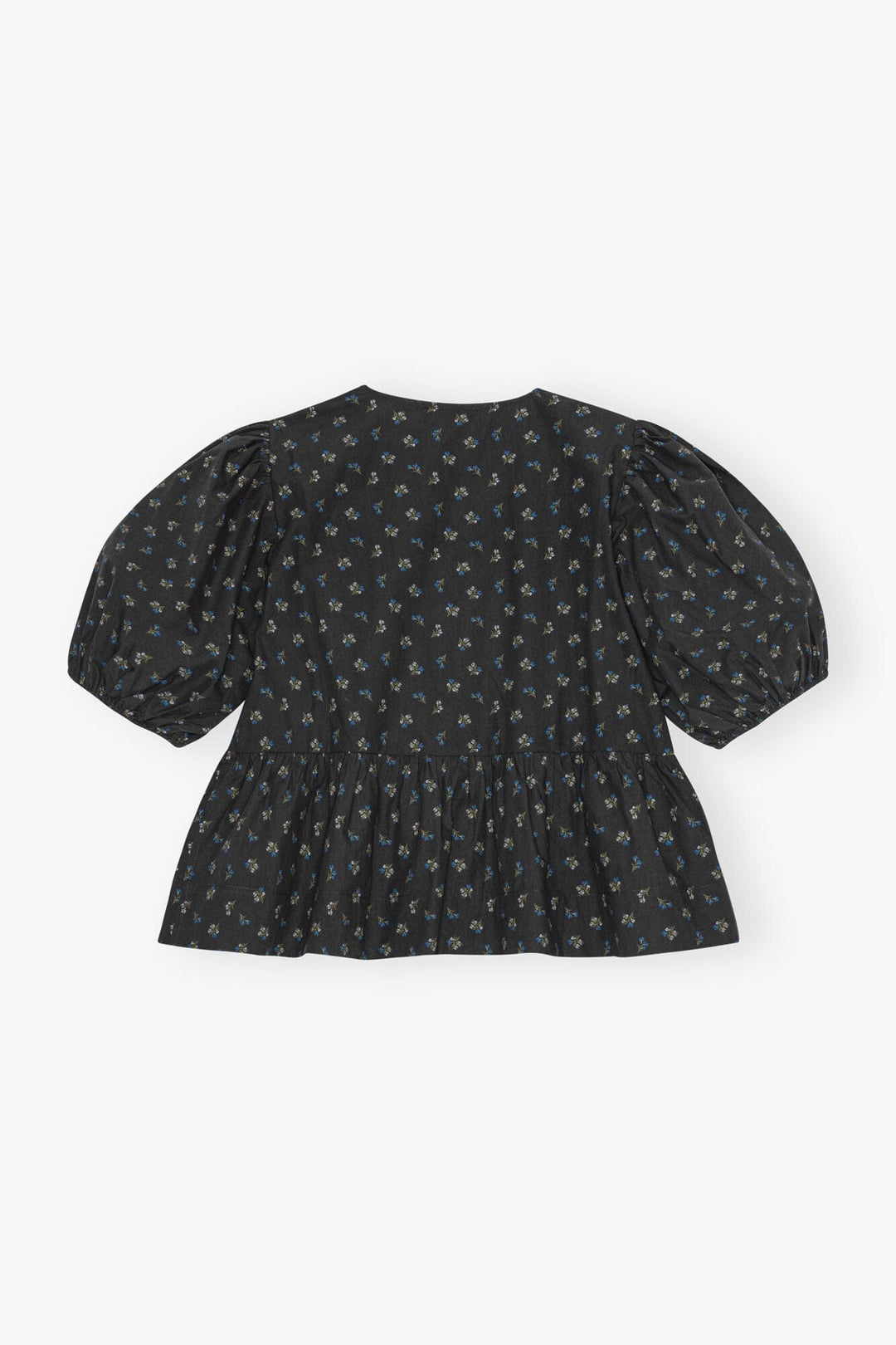 GANNI KLÆR Peplum Bluse