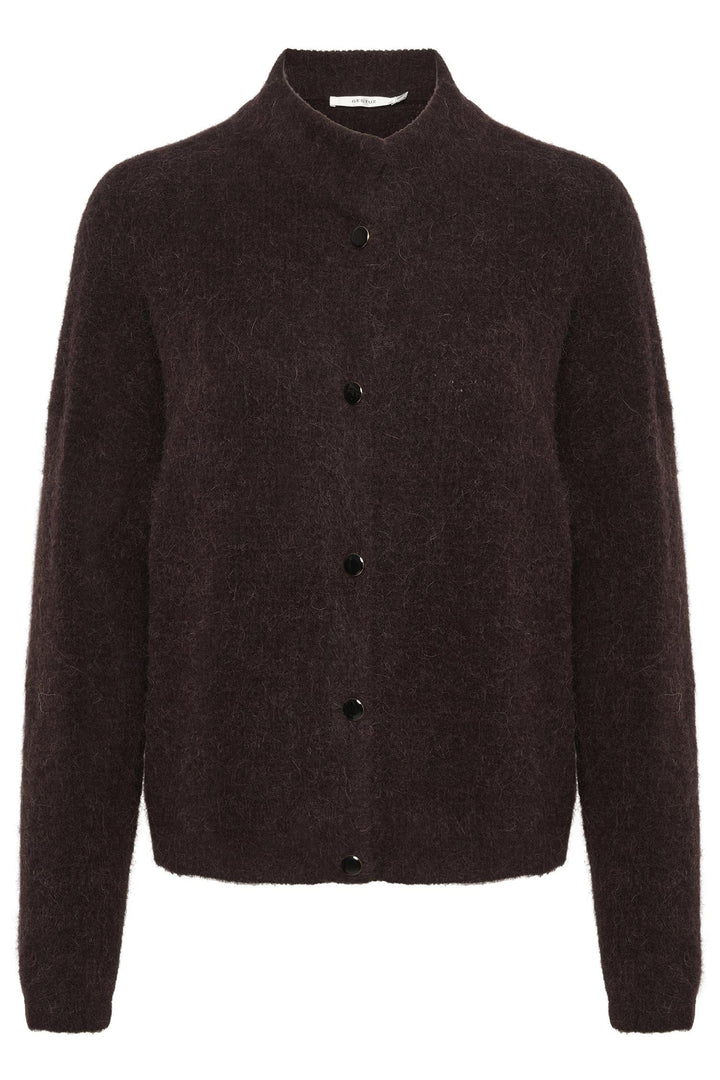 Gestuz KLÆR Cardigan Alpha -Deep brown