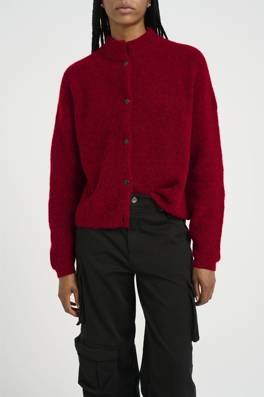 Gestuz KLÆR Cardigan Alpha Haute Red