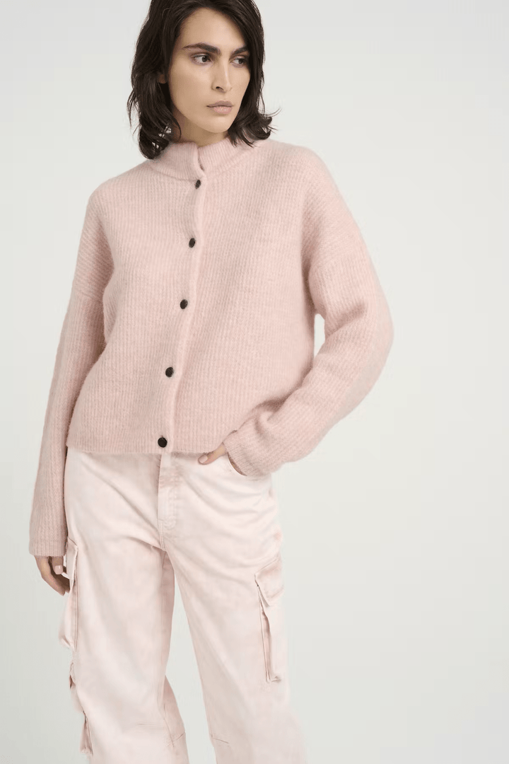 Gestuz KLÆR Cardigan Alpha Rose grey