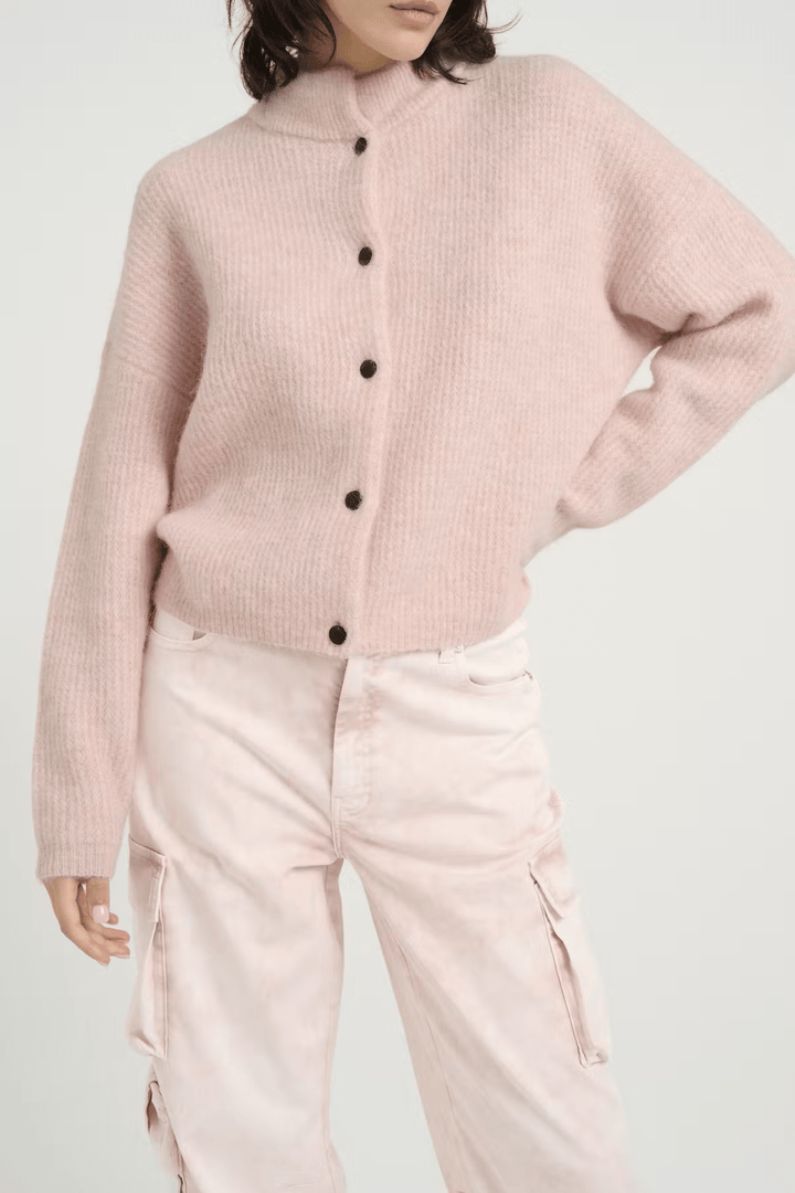 Gestuz KLÆR Cardigan Alpha Rose grey