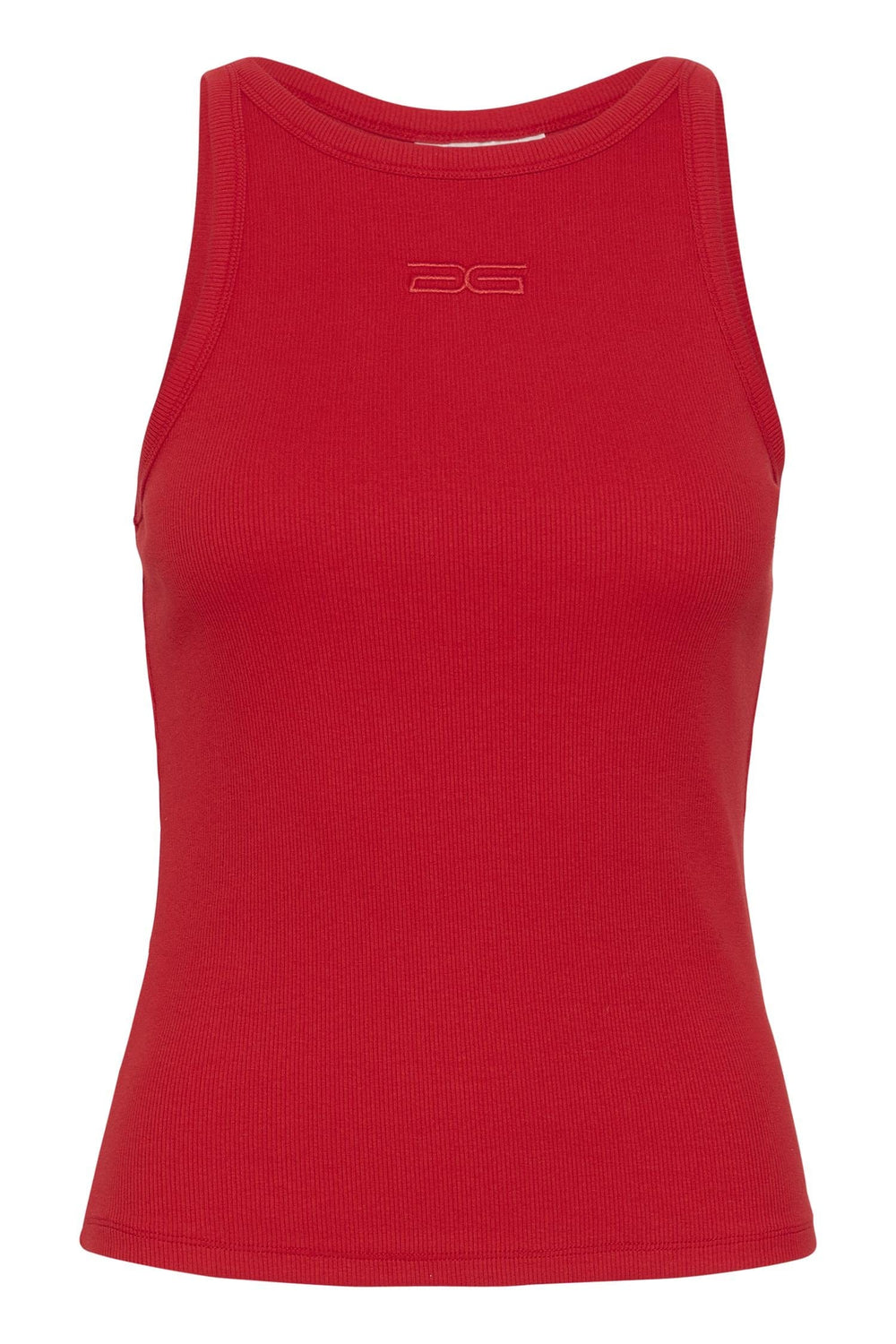 Gestuz KLÆR Drew Logo Tank Haute Red