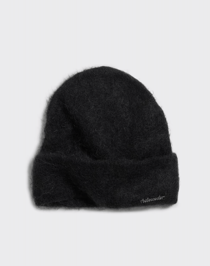 HOLZWEILER TILBEHØR Erica Fluffy Beanie Black