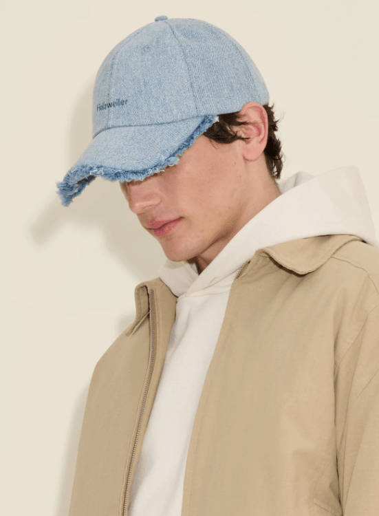 HOLZWEILER TILBEHØR Sonnet Frayed Denim Cap