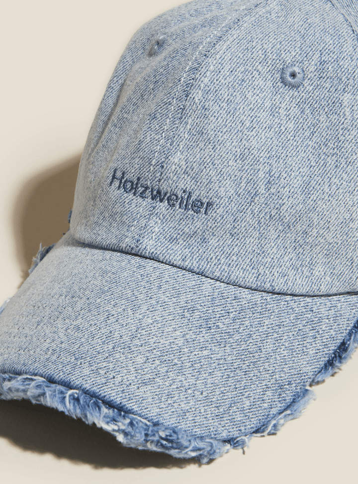 HOLZWEILER TILBEHØR Sonnet Frayed Denim Cap