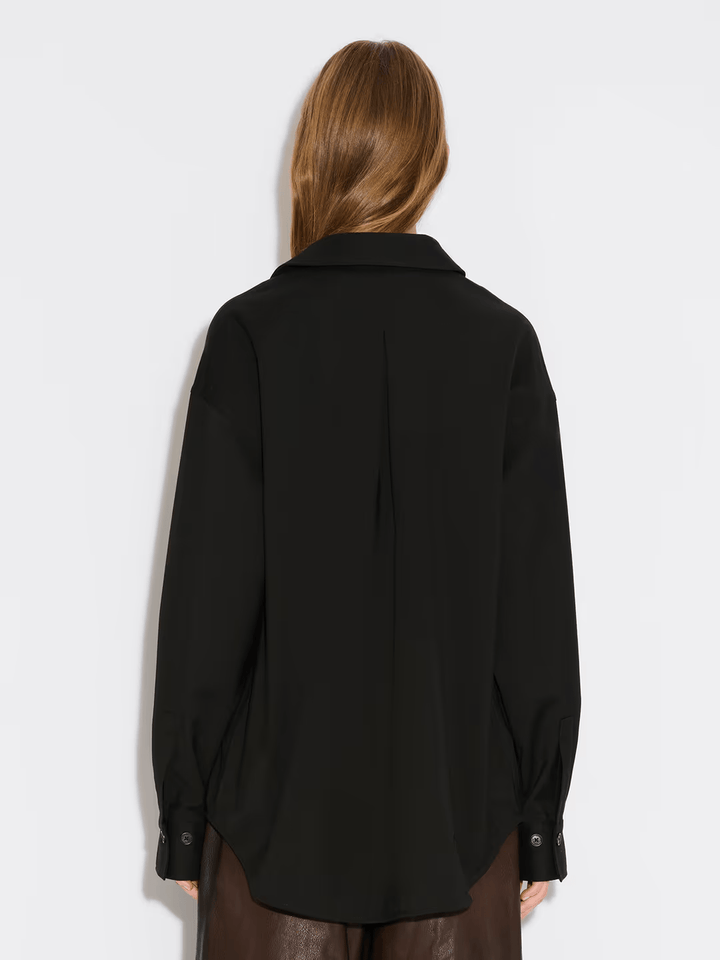 HOLZWEILER KLÆR Vidda Relaxed Shirt Black