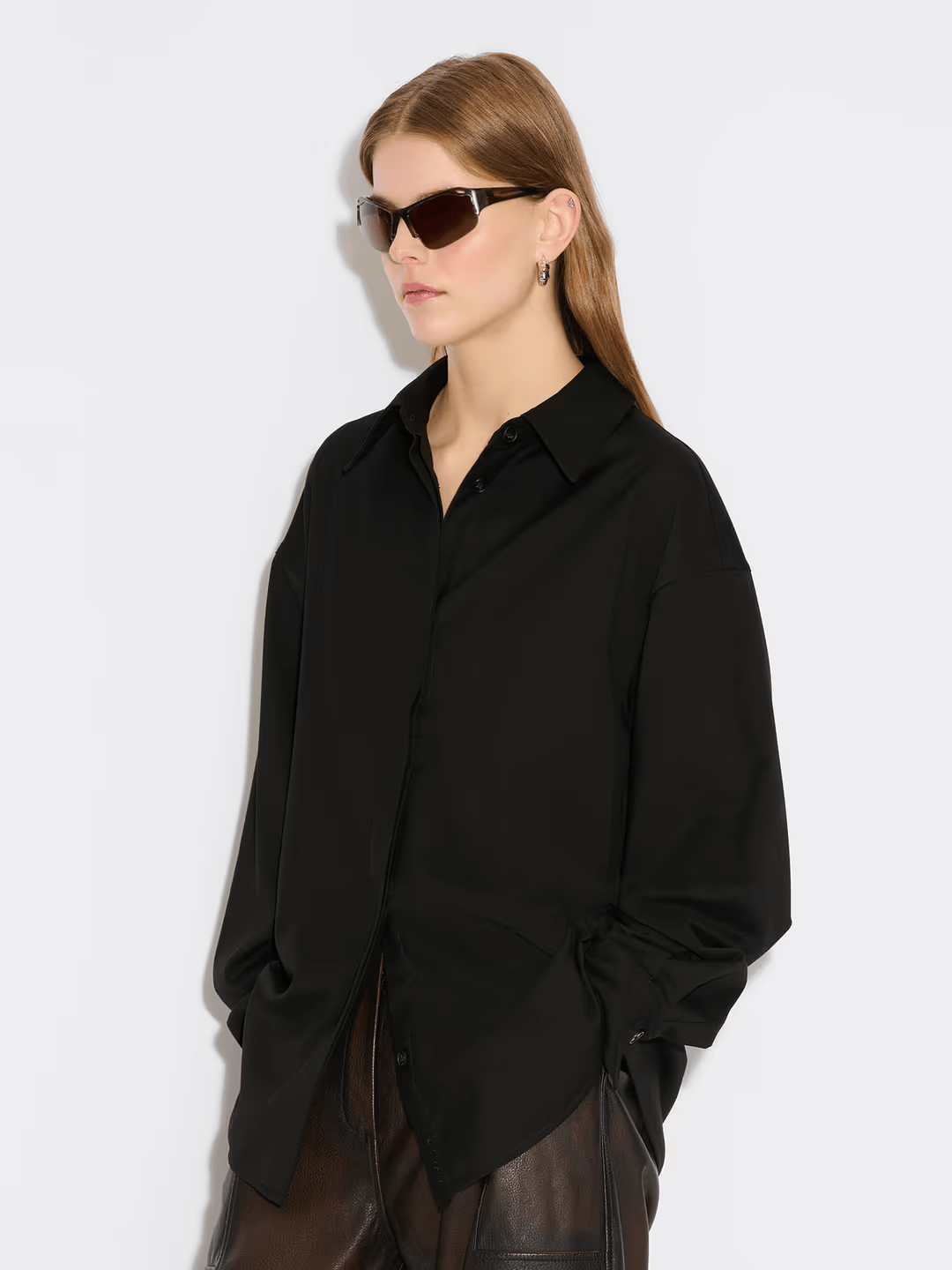 HOLZWEILER KLÆR Vidda Relaxed Shirt Black