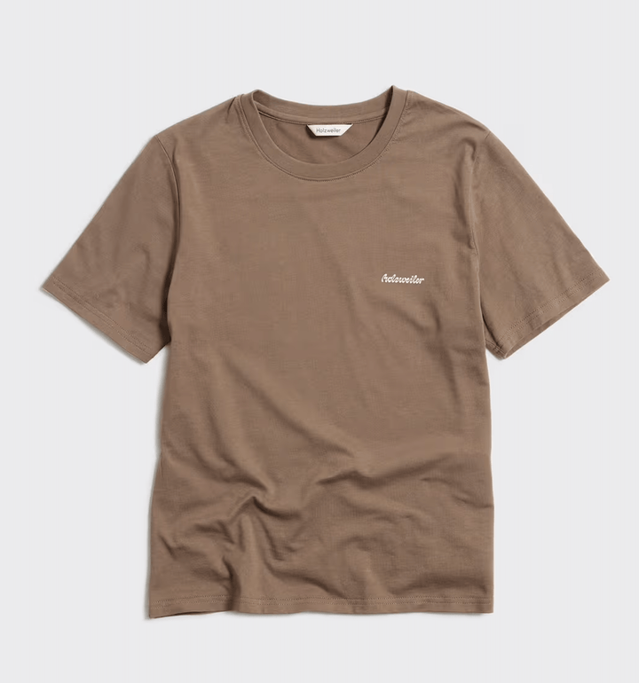 HOLZWEILER KLÆR W Regular Tee Taupe