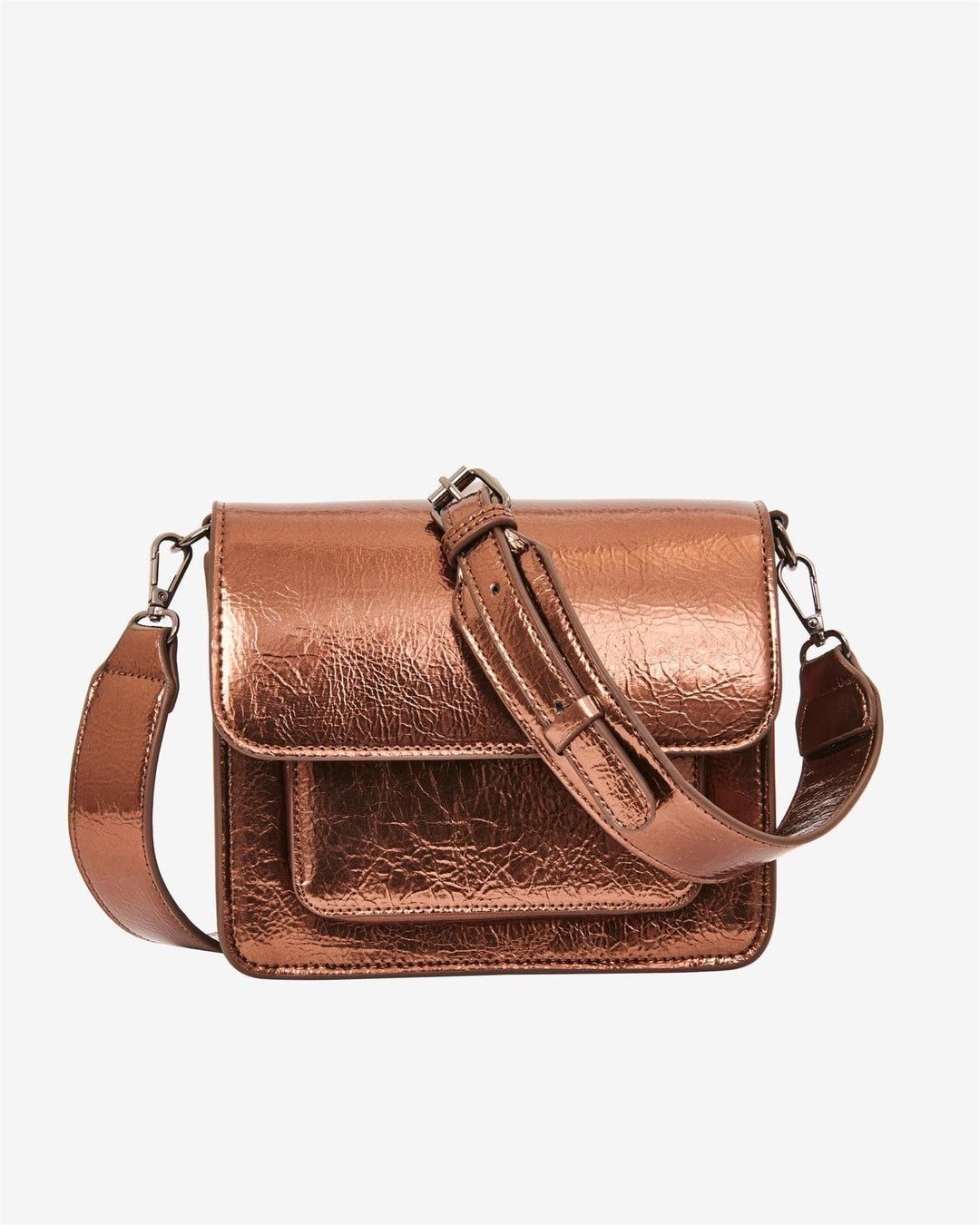 HVISK TILBEHØR Cayman Pocket Metallic Structure Sheeny Brown