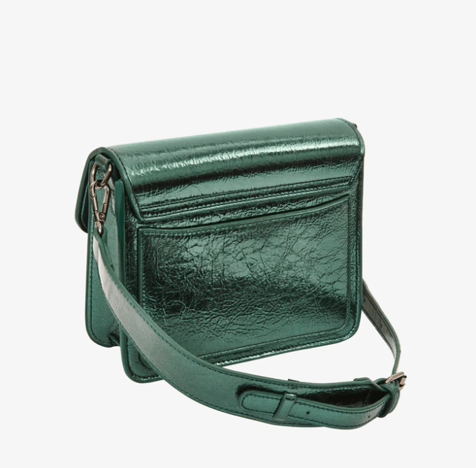 HVISK TILBEHØR Cayman Pocket Metallic Structure Sheeny Green