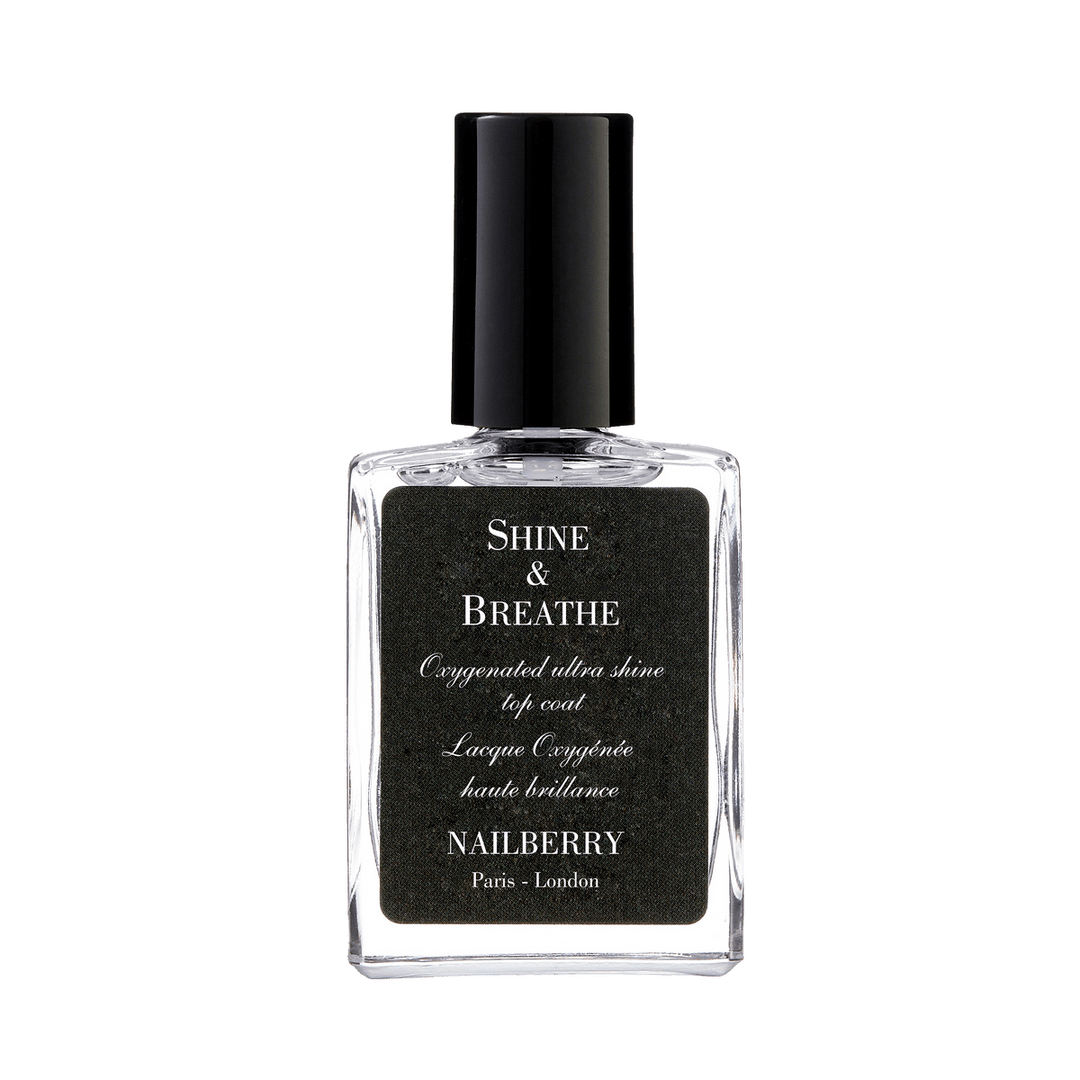 NAILBERRY VELVÆRE SHINE & BREATHE OXYGENATED TOP COAT