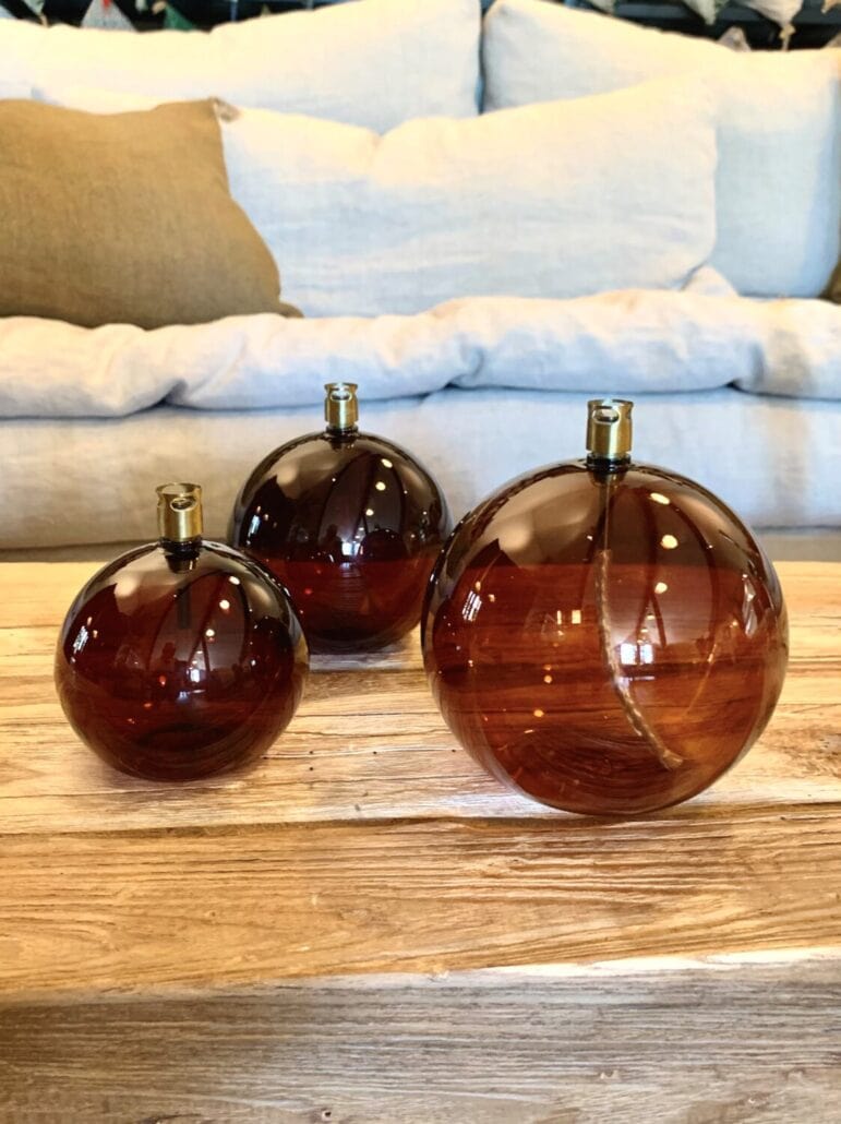 Peri Living INTERIØR Ball Cognac L Ø13cm