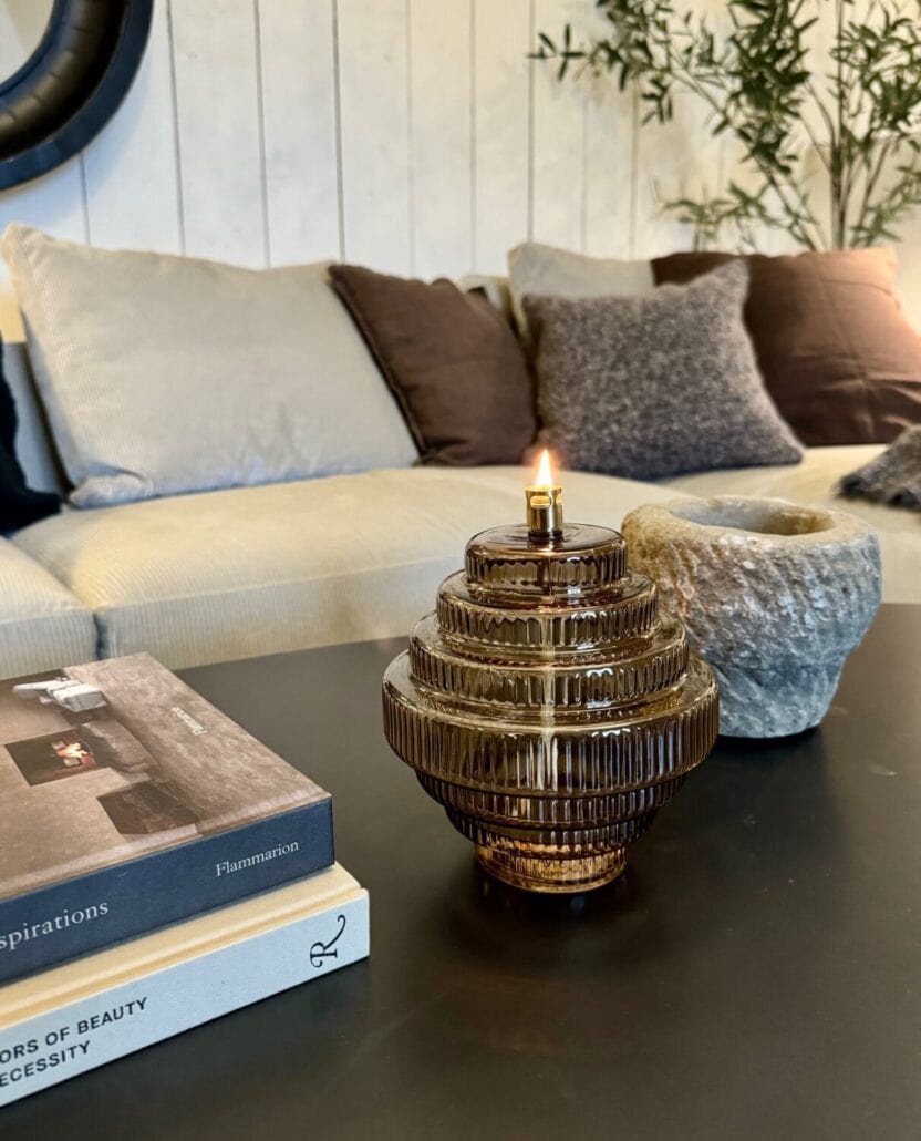 Peri Living INTERIØR Twin Champ Brass Oljelampe