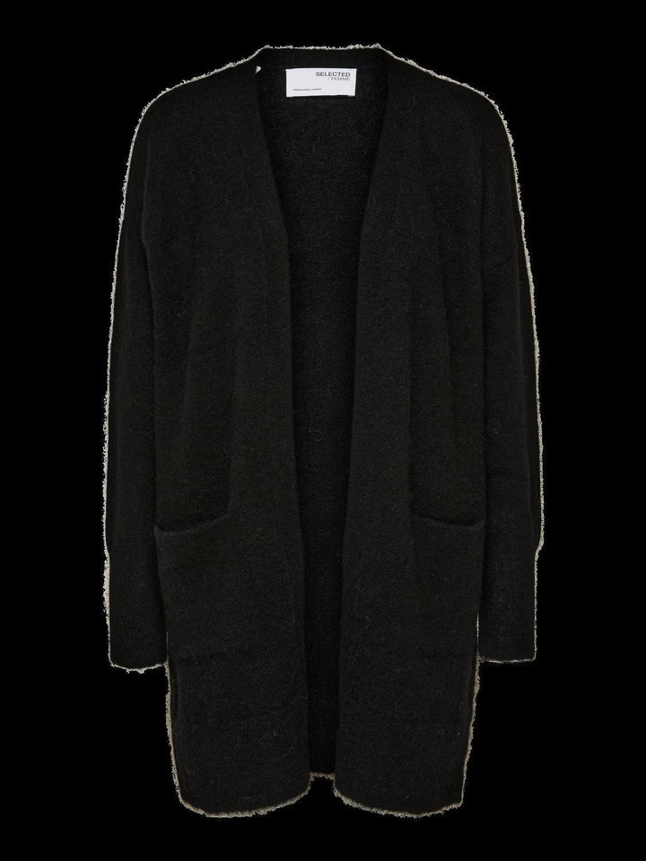 Selected Femme KLÆR Lang Cardigan LULU Sort