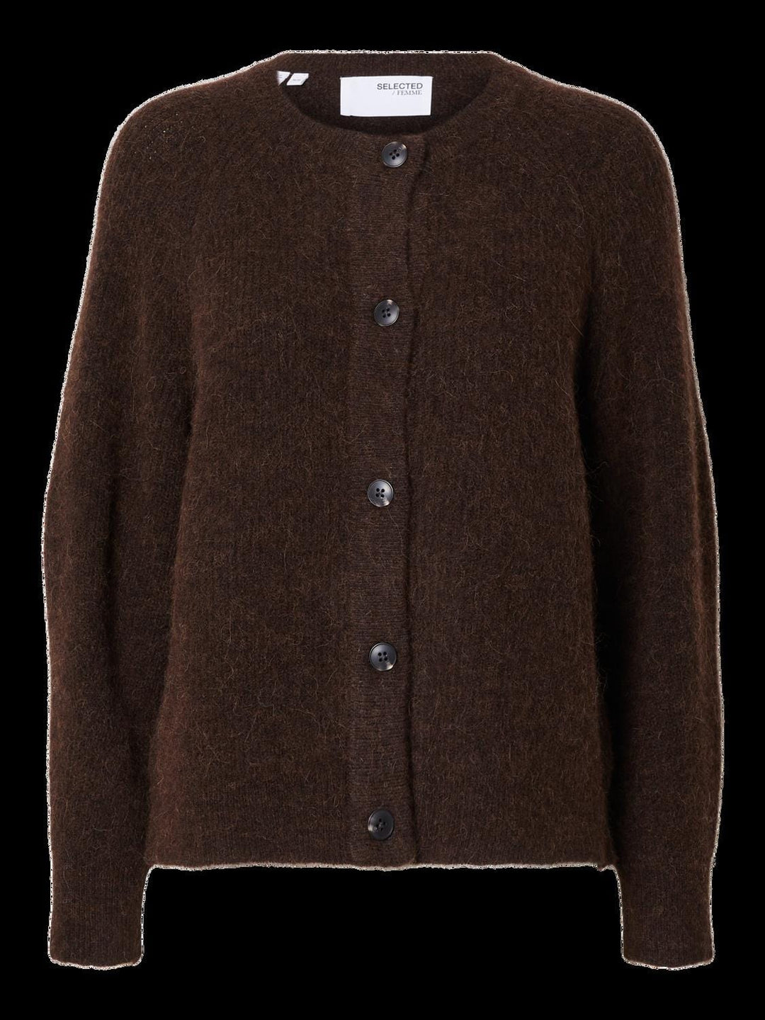 Selected Femme KLÆR LULU CARDIGAN CoffeeBean