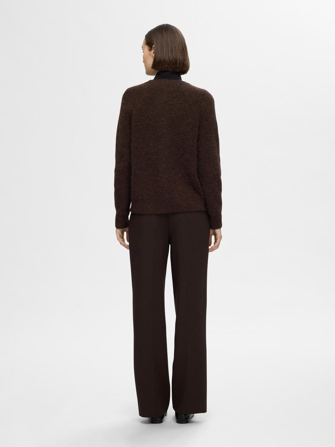 Selected Femme KLÆR LULU CARDIGAN CoffeeBean