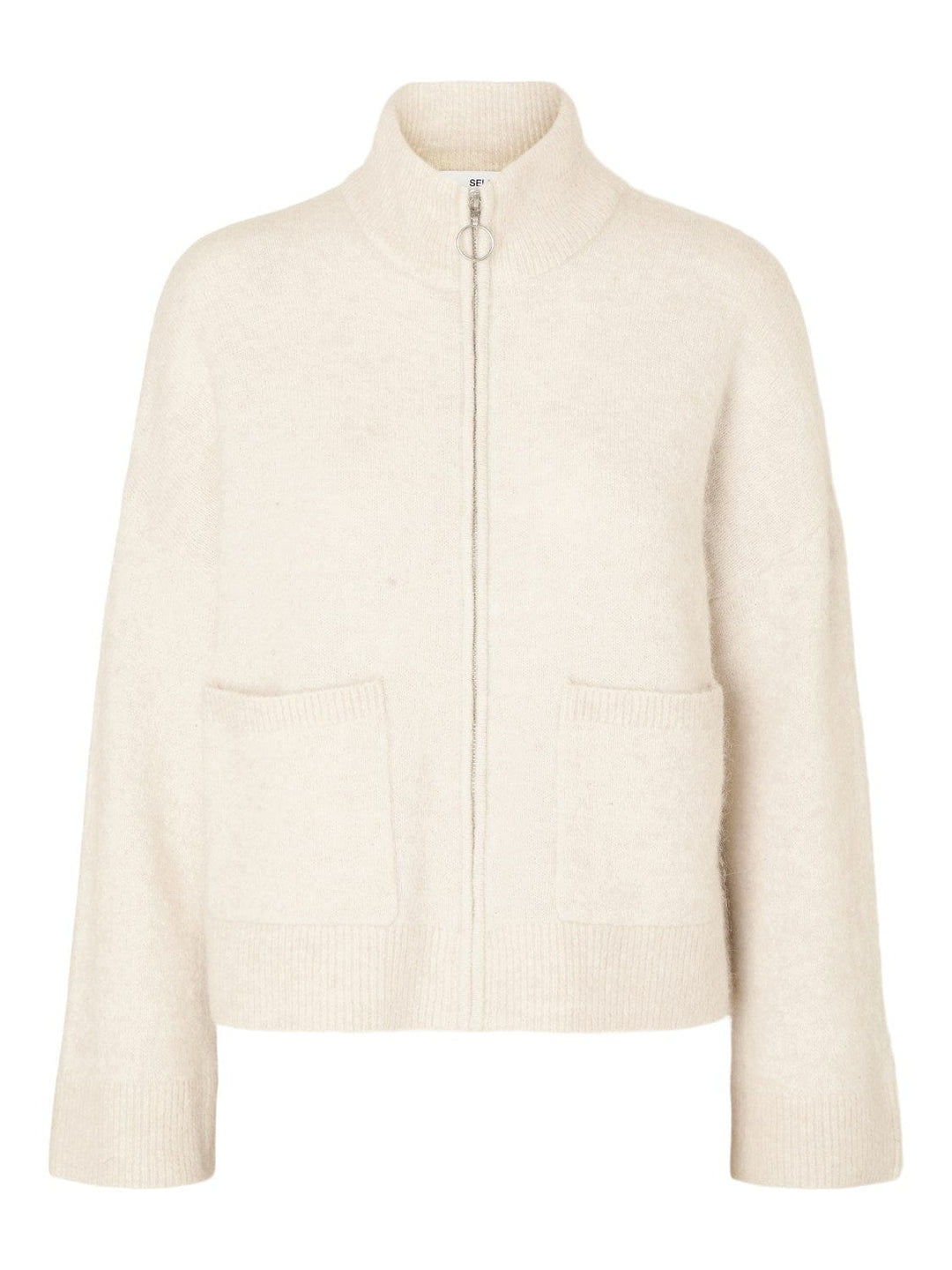 Selected Femme KLÆR Sia Cardigan Zip Birch