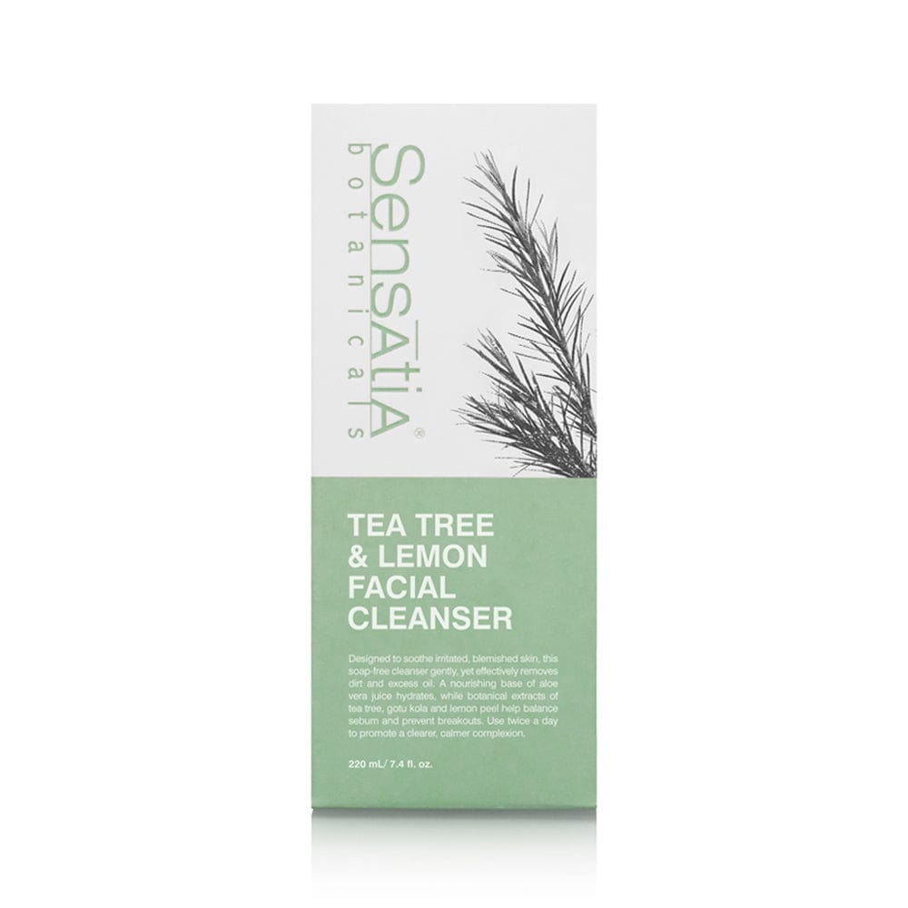 Sensatia VELVÆRE Tea Tree & Lemon ansiktsrens – 220 ml