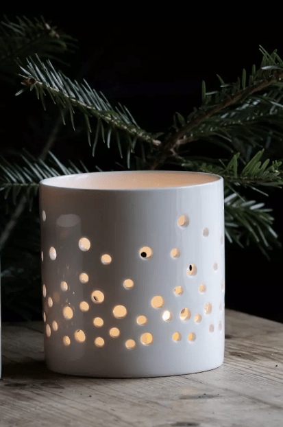 Søgne Home INTERIØR T-lysholder Dots Large Hvit