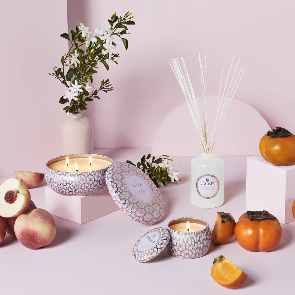 Voluspa INTERIØR Saijo Persimmon Maison Mini Tin Candle