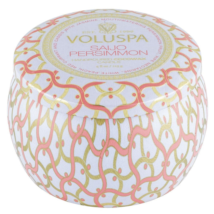 Voluspa INTERIØR Saijo Persimmon Maison Mini Tin Candle